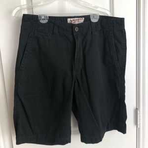 Men’s Arizona Jean Company Black Shorts Used 32